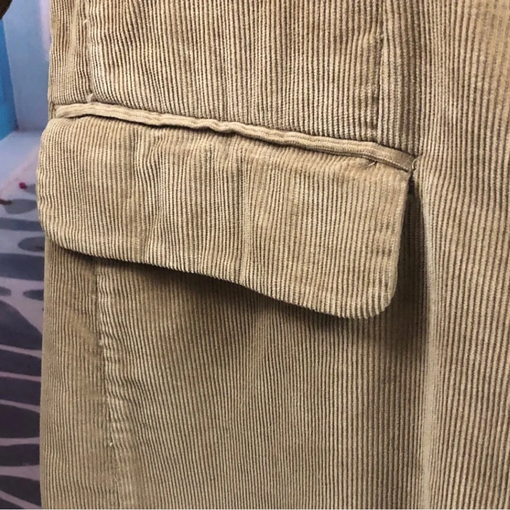 J. Crew Tan Corduroy Blazer